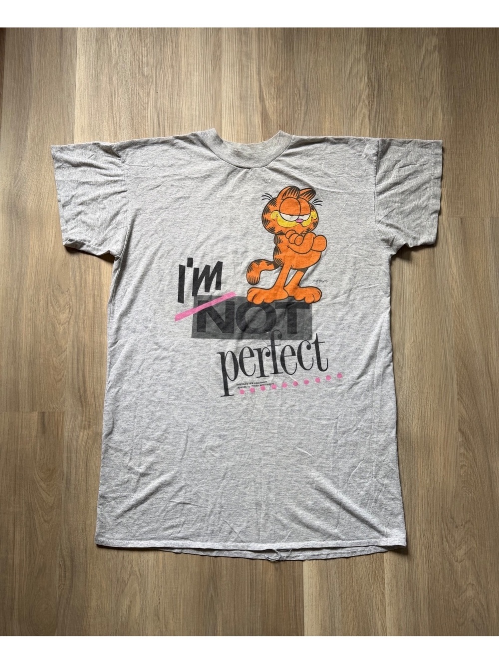 Vintage Garfield Graphic 1978 Sleep T-Shirt
